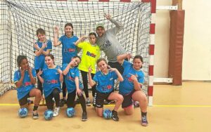 L‘équipe des moins de 11 ans filles invite toutes les copines nées en 2010, 2011, 2012 et 2013 (9 à 12 ans) à venir les rejoindre, les 11 et 18 avril, au complexe sportif de Croas-Spern, à Ergué-Gabéric. (Nolwenn Kerrinckx)