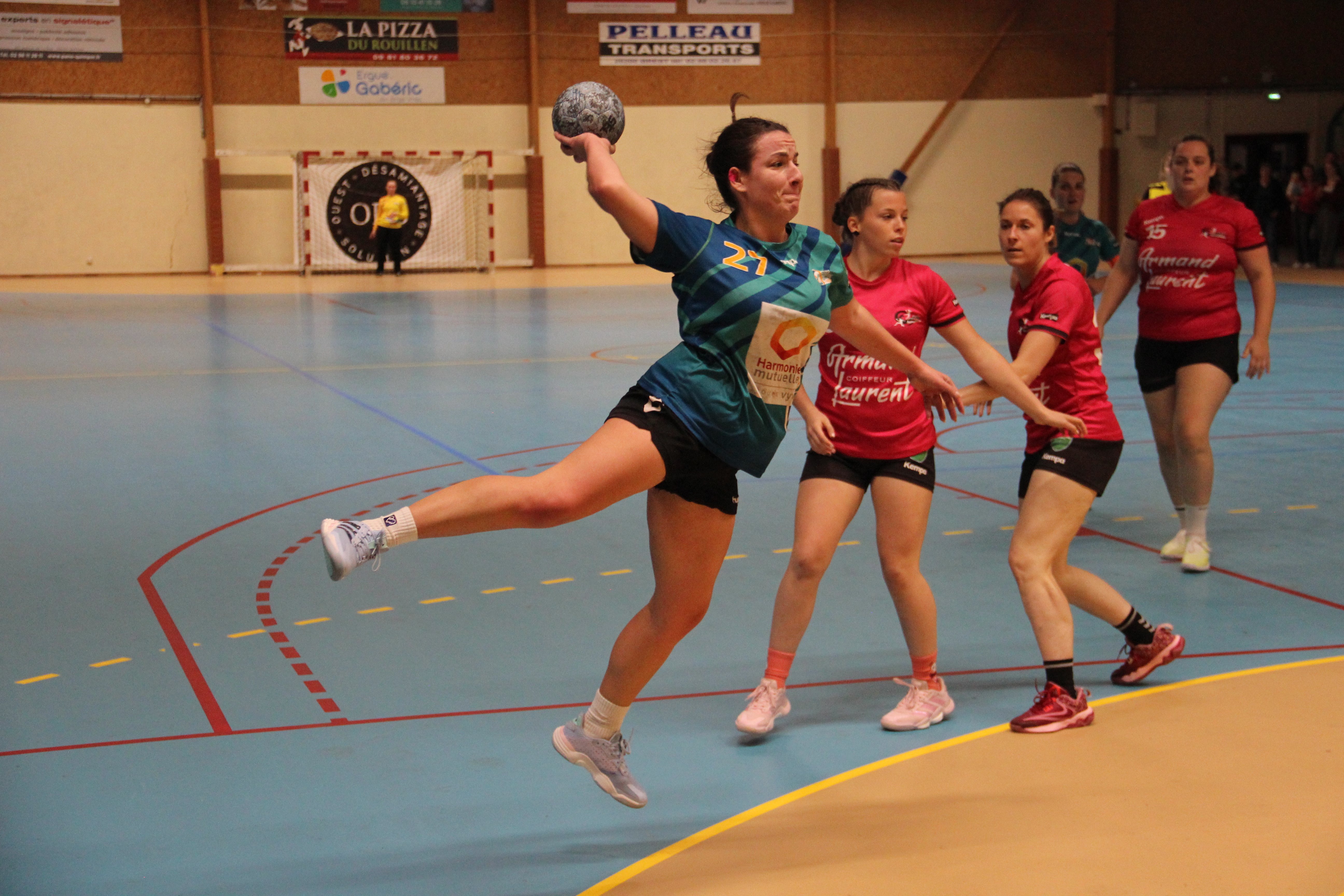 Action de match - Tir joueuse